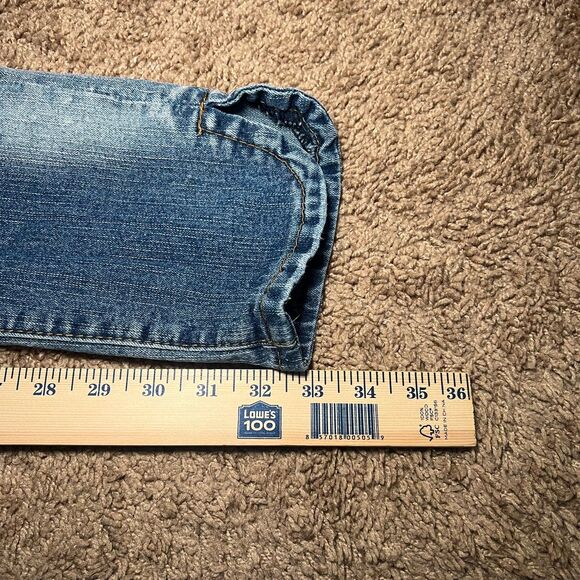 Y2K Apple Bottom Jeans Womens Embroidered Size 11/12 - Picture 6 of 7